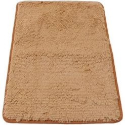 INSMA 60cm X 41cm Tapis Shaggy Poils Longues Mèches Microfibre Anti-Derapant Carpette Moquette Sol