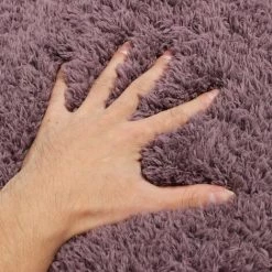 INSMA Tapis Peluche Absorbant Densité Doux Antiderapant Pour Salle De Bain 8 INSMA Tapis Peluche Absorbant Densité Doux Antiderapant Pour Salle De Bain -Tapis et paillasson Soldes 23719726 4