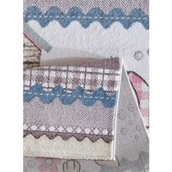 UNAMOURDETAPIS Tapis Enfant 120x170 Cm Rectangulaire KLK DOGRA Crème Chambre Adapté Au Chauffage Par Le Sol - Crème 7 UNAMOURDETAPIS Tapis Enfant 120x170 Cm Rectangulaire KLK DOGRA Crème Chambre Adapté Au Chauffage Par Le Sol - Crème -Tapis et paillasson Soldes 23771598 3