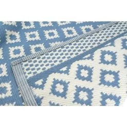 AUBRY GASPARD Tapis D'extérieur 100% Plastique Recyclable Maya Bleu - Bleu 6 AUBRY GASPARD Tapis D'extérieur 100% Plastique Recyclable Maya Bleu - Bleu -Tapis et paillasson Soldes 23950432 3