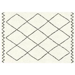 DOUCEUR D'INTÉRIEUR Tapis Rectangle 60x110 Cm Saoura Beige - Beige