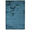 THEDECOFACTORY FLANELLE - <p>Tapis Extra-doux Effet Velours Bleu Foncé 60x90 - Bleu