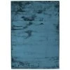 THEDECOFACTORY FLANELLE - <p>Tapis Extra-doux Effet Velours Bleu Foncé 120x170 - Bleu