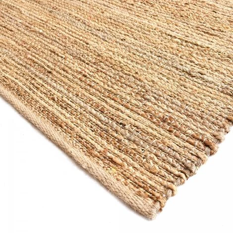 UNAMOURDETAPIS Tapis Kilim 60x110 Cm Rectangulaire JUTE NATURE 180 Beige Entrée Tissé à La Main Jute - Beige 4 UNAMOURDETAPIS Tapis Kilim 60x110 Cm Rectangulaire JUTE NATURE 180 Beige Entrée Tissé à La Main Jute - Beige – Image 4