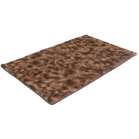 AUGIENB Tapis Shaggy Fausse Fourrure Fluffy Salon Chambre 100cm*160cm 1 AUGIENB Tapis Shaggy Fausse Fourrure Fluffy Salon Chambre 100cm*160cm