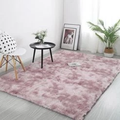 AUGIENB Tapis Moelleux En Peluche Moderne Et Doux 160cm*200cm