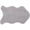 Atmosphera - Tapis En Fourrure Grise Extra Doux 60 X 90 Cm - Gris