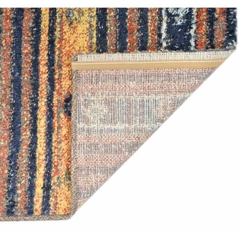 Hommoo Tapis Bleu Et Orange 80x150 Cm PP HDV03177 4 Hommoo Tapis Bleu Et Orange 80x150 Cm PP HDV03177 – Image 4