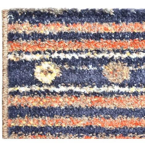 Hommoo Tapis Bleu Et Orange 80x150 Cm PP HDV03177 5 Hommoo Tapis Bleu Et Orange 80x150 Cm PP HDV03177 – Image 5