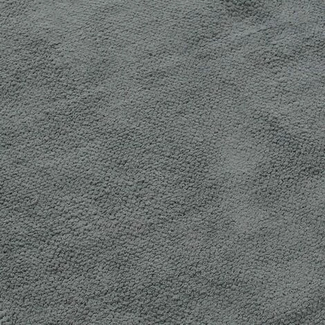 THEDECOFACTORY CHENILLE - <p><span>Tapis En Coton Extra-doux Gris Nuage 85x55 - Gris 3 THEDECOFACTORY CHENILLE - <p><span>Tapis En Coton Extra-doux Gris Nuage 85x55 - Gris – Image 3