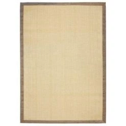 THEDECOFACTORY STRAW - <p><span>Tapis Tressé Pour Intérieur Et Extérieur Beige 60x90 - Beige