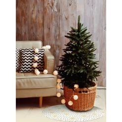 Tapis Décoration Hiver Tapis En Vinyle Tarkett - Diamètre 90 - Motif Flocons Neige -Tapis et paillasson Soldes 25532911 3