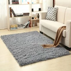 DRILLPRO Tapis Moelleux Moelleux Antidérapant Pour Salle à Manger LAVENTE -Tapis et paillasson Soldes 25649573 3