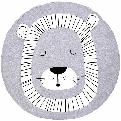 LANGRAY Tapis De Jeu Pour Bébé Tapis De Jeu Pour Enfants Tapis De Jeu En Coton 95cm (Lion) 1 LANGRAY Tapis De Jeu Pour Bébé Tapis De Jeu Pour Enfants Tapis De Jeu En Coton 95cm (Lion)