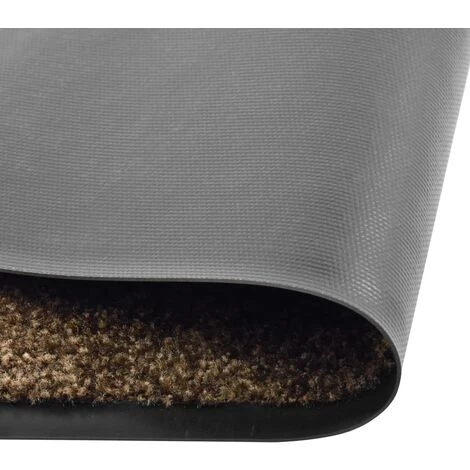 Paillasson Lavable Marron 40x60 Cm VidaXL 2 Paillasson Lavable Marron 40x60 Cm VidaXL – Image 2