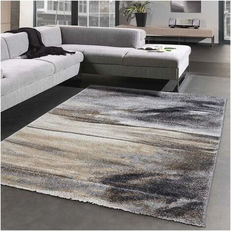 UNAMOURDETAPIS Tapis Salon 40x60 Cm Rectangulaire ELEGANT 01 Gris Entrée Adapté Au Chauffage Par Le Sol - Gris 1 UNAMOURDETAPIS Tapis Salon 40x60 Cm Rectangulaire ELEGANT 01 Gris Entrée Adapté Au Chauffage Par Le Sol - Gris