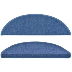 TRUE DEAL Tapis D'escalier 15 Pcs Bleu 56 X 17 X 3 Cm 7 TRUE DEAL Tapis D'escalier 15 Pcs Bleu 56 X 17 X 3 Cm -Tapis et paillasson Soldes 26117326 3