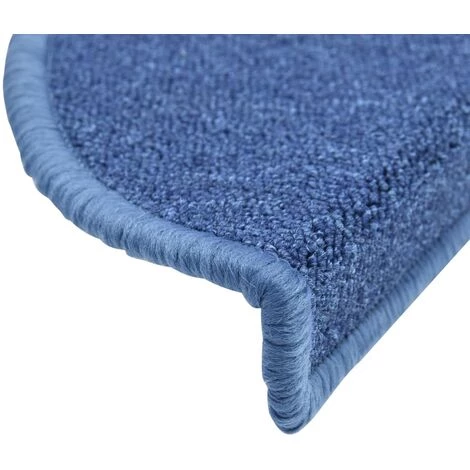 TRUE DEAL Tapis D'escalier 15 Pcs Bleu 56 X 17 X 3 Cm 4 TRUE DEAL Tapis D'escalier 15 Pcs Bleu 56 X 17 X 3 Cm – Image 4