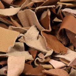 TRUE DEAL Tapis Shaggy Cuir Véritable 160 X 230 Cm Brun Roux -Tapis et paillasson Soldes 26221456 5