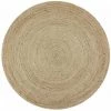 THEDECOFACTORY VEGETAL JUTE - <p>Tapis Tressé En Jute Naturel Diam.120 - Beige
