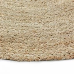 THEDECOFACTORY VEGETAL JUTE - <p>Tapis Tressé En Jute Naturel Diam.120 - Beige 7 THEDECOFACTORY VEGETAL JUTE - <p>Tapis Tressé En Jute Naturel Diam.120 - Beige -Tapis et paillasson Soldes 26298375 3