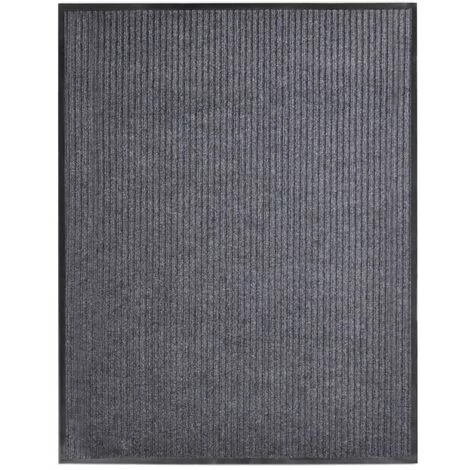 TRUE DEAL Paillasson Gris 120x220 Cm PVC 1 TRUE DEAL Paillasson Gris 120x220 Cm PVC