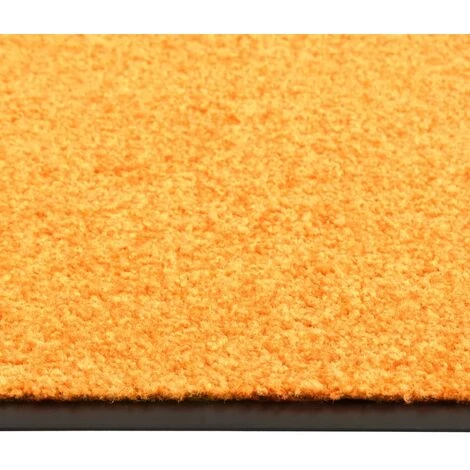 TRUE DEAL Paillasson Lavable Orange 40x60 Cm 3 TRUE DEAL Paillasson Lavable Orange 40x60 Cm – Image 3