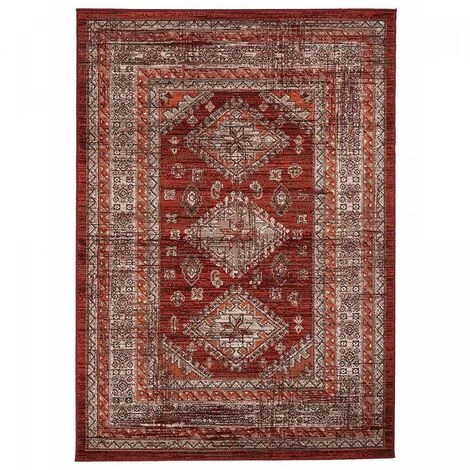 UNAMOURDETAPIS 60x110 - Tapis Oriental Salon 60x110 Cm Entrée Interieur Moderne Design Rouge - Rouge 2 UNAMOURDETAPIS 60x110 - Tapis Oriental Salon 60x110 Cm Entrée Interieur Moderne Design Rouge - Rouge – Image 2