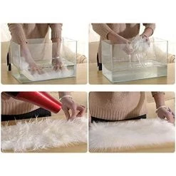 LITZEE 40 X 50 Cm / 15,7 X 19,6 Pouces Petit Coeur Forme Faux Tapis En Peau De Mouton Doux Long En Peluche Moelleux Shaggy Tapis Tapis Tapis Chambre Canapé Tapis De Sol Décoratif - Bleu Clair 8 LITZEE 40 X 50 Cm / 15,7 X 19,6 Pouces Petit Coeur Forme Faux Tapis En Peau De Mouton Doux Long En Peluche Moelleux Shaggy Tapis Tapis Tapis Chambre Canapé Tapis De Sol Décoratif - Bleu Clair -Tapis et paillasson Soldes 26463556 4