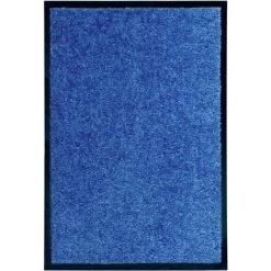 YOUTHUP Paillasson Lavable Bleu 40x60 Cm - Bleu