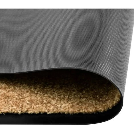 YOUTHUP Paillasson Lavable Crème 40x60 Cm - Crème 2 YOUTHUP Paillasson Lavable Crème 40x60 Cm - Crème – Image 2