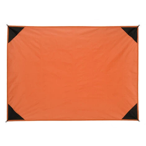 LBTN 1x1.4m Tapis De Plage Extérieure En Nylon Portable étanche Au Sable Orange Type1 1 LBTN 1x1.4m Tapis De Plage Extérieure En Nylon Portable étanche Au Sable Orange Type1