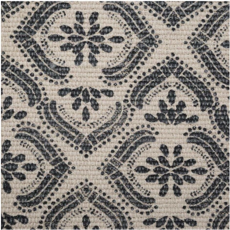Atmosphera - Tapis Décoratif En Coton Imprimé Gris Foncé 60 X 90 Cm - Modèle F 3 Atmosphera - Tapis Décoratif En Coton Imprimé Gris Foncé 60 X 90 Cm - Modèle F – Image 3