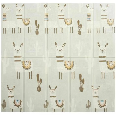 Baby Vivo Tapis De Jeu Pour Enfants Double Face Avec Des Rues 200 X 180 Cm - Alpaga 4 Baby Vivo Tapis De Jeu Pour Enfants Double Face Avec Des Rues 200 X 180 Cm - Alpaga – Image 4