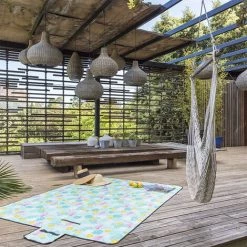 Tapis Couverture Multi-usage Imperméable 150x200cm - Bahamas15020 - Red Deco - Multicouleur -Tapis et paillasson Soldes 27200935 5