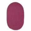 THEDECOFACTORY TAM TAM - <p>Tapis En Coton Réversible Effet Cordage Prune 50x80 - Violet