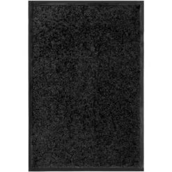 ASUPERMALL Paillasson Lavable Noir 40x60 Cm 9 ASUPERMALL Paillasson Lavable Noir 40x60 Cm -Tapis et paillasson Soldes 27972224 5