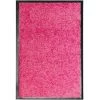 ASUPERMALL Paillasson Lavable Rose 40x60 Cm