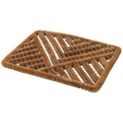 FIXMAN Tapis Grattoir Coco/métal - 600 X 400 Mm