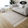 AUGIENB Tapis De Bohème Tapis De Sol Tapis De Coton Et Lin 60*90CM Type B