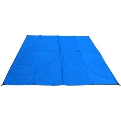 HAPPYSHOPPING DX001 Tapis Impermeable Et Solaire Pour Tente De Camping En Plein Air, 210 * 200cm Bleu Saphir Resistant A L'humidite DX001 - 210 * 200cm Bleu Saphir Resistant A L'humidite DX001