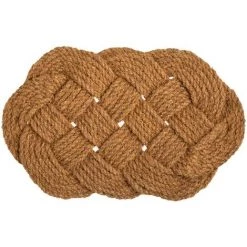 ATMOSPHERA, CRÉATEUR D'INTÉRIEUR Paillasson Tresse House 45x75 Cm - Beige