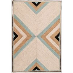 Tapis En Jute Naturel (246x160 Cm) Saina SKLUM Jute - Yute