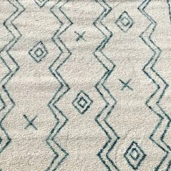 JADOREL Tapis Berbère Style 60x110 Cm Rectangulaire MADIDA Bleu Entrée Adapté Au Chauffage Par Le Sol - Bleu 8 JADOREL Tapis Berbère Style 60x110 Cm Rectangulaire MADIDA Bleu Entrée Adapté Au Chauffage Par Le Sol - Bleu -Tapis et paillasson Soldes 28720009 4