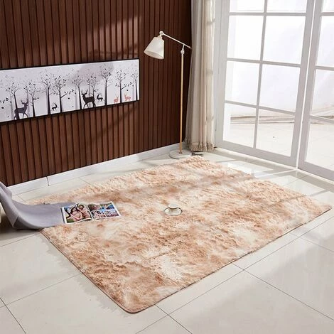 HAPPYSHOPPING Tapis Degradetie-dye, Beige 60 * 200cm 1 HAPPYSHOPPING Tapis Degradetie-dye, Beige 60 * 200cm