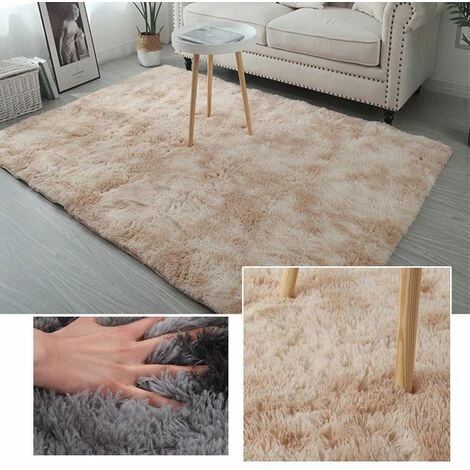 HAPPYSHOPPING Tapis Degradetie-dye, Beige 60 * 200cm 2 HAPPYSHOPPING Tapis Degradetie-dye, Beige 60 * 200cm – Image 2
