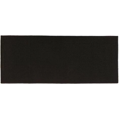 CLEAN HOUSE Tapis Uni - 50 X 120 Cm - 120 X 50 X 1 - Noir 1 CLEAN HOUSE Tapis Uni - 50 X 120 Cm - 120 X 50 X 1 - Noir