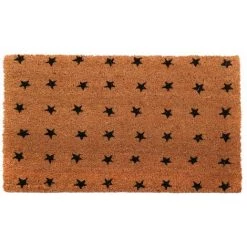 URBAN LIVING Paillasson Design Décors Graphiques - Etoile - 60 X 40 - Marron