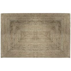 ATMOSPHERA Tapis En Jute Naturel Poésie - 120 X 170 - Couleur Lin