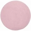 URBAN LIVING Tapis Rond Effet Corde Enfant Judy - Diam. 90 - Rose